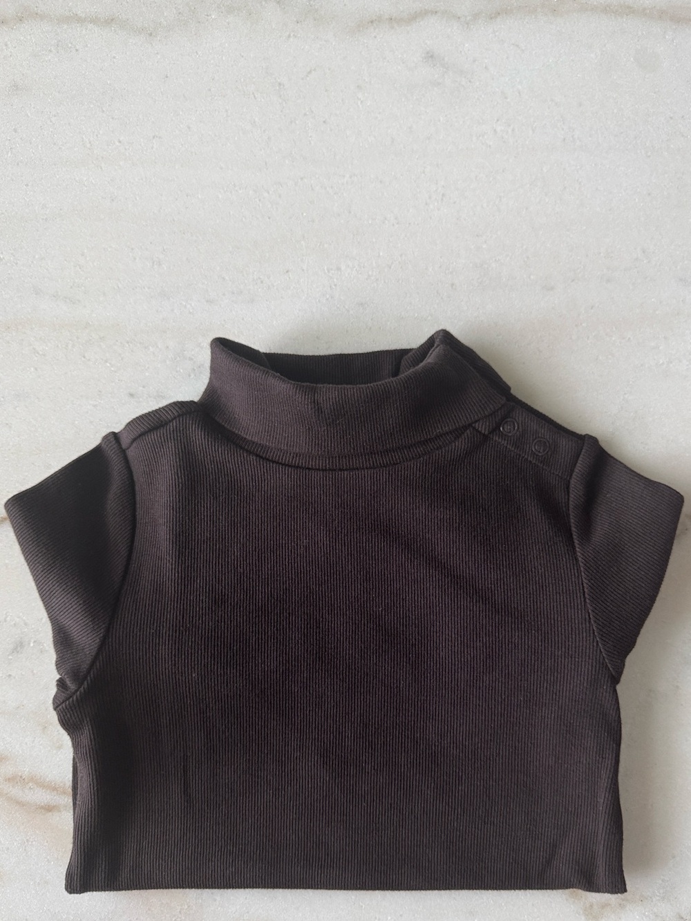 Banana Republic Baby Ribbed Mockneck 18-24M Costa Coffee